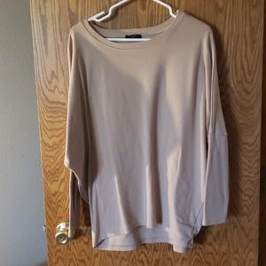 Long sleeve tan sweater